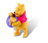 Bullyland Figurine Winnie l'ourson – Winnie et son pot de miel – Multicolore Jaune – 3 ans