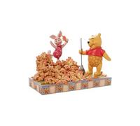 Figurine Winnie L'ourson Et Porcinet - Journée D'automne
