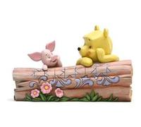 Figurine Winnie l'Ourson et Porcinet MARRON G