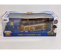 Figurine Woody Toy Story Et Volkswagen T1 Bus 1:24 Jada 253155000