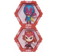 Wow! Stuff – Figurines Avengers Vision et Sorcière écarlate – Lumineuses à tête branlante – Lot de 2