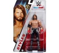 Mattel Figurine de collection WWE AJ Styles 15,2 cm 10 points d'articulation