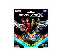 Beyblade Multipack Toupie Captain America 4-70GB contre Red Hulk 1-80R, dès 8 ans