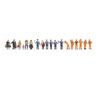Figurine XL Set "A la gare" - NOCH 16122 - HO 1/87