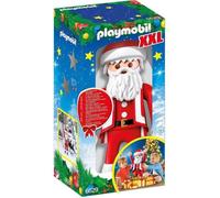 Figurine XXL Géante Père Noël Playmobil - Rouge - 60 cm - Dès 4 ans