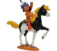 Figurine Yakari avec Petit-tonnerre - BULLYLAND - Yakari - Disney - 3 ans et plus - Enfant - Mixte