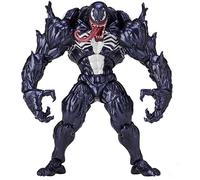 Figurine-YIBUJIAZU Figurine Articulée Venom D'Eddie Brock De The Amazing Spider-Man Venom, 18cm, Objets De Collection De Fans