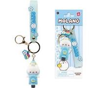 Figurine Yume Molang Porte-clés Scooter Modèle aléatoire Multicolore