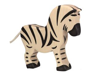 Figurine Zèbre Noir TU