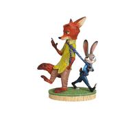Enesco Disney Showcase Zootopia Figurine Nick et Judy Debout Multicolore 20 cm