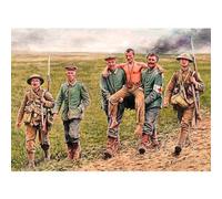 British And German Soldiers,somme Battle - 1:35e - Master Box Ltd.