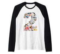Figurines 2 Ans pour 2ème Anniversaire Animaux de la mer Océan Numéro 2 Manche Raglan