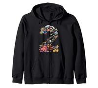 Figurines 2 Ans pour 2ème Anniversaire Animaux de la mer Océan Numéro 2 Sweat à Capuche