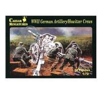 Figurines 2ème Guerre Mondiale : Artilleurs allemand pour canon Caesar Miniatures G