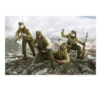 Figurines 2ème Guerre Mondiale : Chasseurs Alpins Allemands Zvezda G