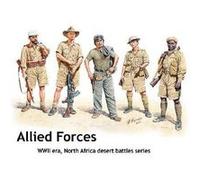 Masterbox 3594 Allied Forces North Africa 1:35 Plastic Kit Maquette