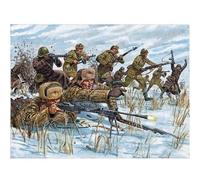 Figurines 2ème Guerre Mondiale : Infanterie Russe Tenue Hivernale