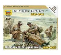 Figurines 2ème Guerre Mondiale : Infirmiers Britanniques 1939-1942 Zvezda G