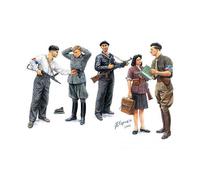 Masterbox Kit de Construction de résistance française Maquis échelle 1:35 (Gris)