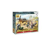 Force aérienne allemande Ground Crew 1:72 Scale - Model Kit