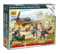 Figurines 2ème Guerre Mondiale : Mécaniciens d'aviation allemands Zvezda G
