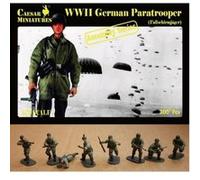 Figurines 2ème guerre mondiale : parachutistes allemands 1940-1941 caesar miniatures G