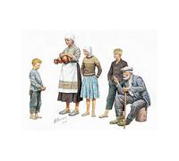 Figurines 2ème Guerre Mondiale : Paysans Europe Centrale 1941-1945