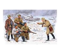 Figurines 2ème Guerre Mondiale : Photo Sur Le Front : Infanterie Soviétique : Korsun-Shevchenkovskiy