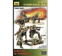 Figurines 2ème Guerre Mondiale : Pionniers allemands Zvezda G