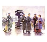 Figurines 2ème Guerre Mondiale : Point De Contrôle Allemand
