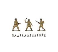 Figurines 2ème Guerre Mondiale : Vintage Classics : WWII U.S. Paratroops