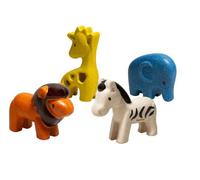 Figurines - 4 Animaux De La Savane