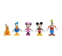 Disney - Coffret de figurines Mickey La Maison Magique - 5 figurines 7,6 cm Multicolore