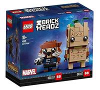 Figurines à Construire - LEGO - 41626 - Groot et Rocket - 150 pièces - Marvel