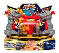Arène De Combat Ninja Fury - Moose Toys - Akedo - Combat Avec Figurines, Contrôleurs Et Effets Sonores