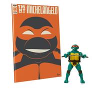 Figurines articulées avec bande dessinée TMNT BST Ninja Turtles Tortues Ninja...