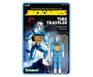 Figurines articulées Micronautes Time Traveler Reaction + Super 7 version ble...