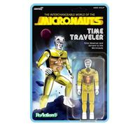 Figurines articulées Micronautes Time Traveler Reaction + Super 7 version jau...