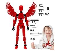 Figurines articulées mobiles, mobile multi-articulée | Jouet robot de bureau imprimé en 3D | Robot d'activité corporelle, jouet robot de bureau, jouet mobile multi-articulations, figurines d'action mu