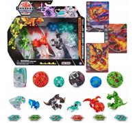 Figurines Bakugan - Spin Master - Battle Strike Pack - 6 Figurines - Métal et Plastique