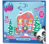 Littlest Pet Shop - Calendrier de l'Avent des Pet Shop - 8 Pet Shop et 16 accessoires - Calendrier 24 cases Noël - Mini-figurines Animaux à Collectionner - Jouet Enfant 4 ans et + - BF00609