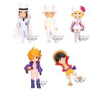 Figurines - BANPRESTO - Pack De Figurines One Piece WCF - 5 personnages - Multicolore - Idéal collection