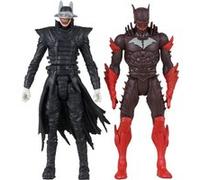Figurines Batman Qui Rit & Red Death (Dark Nights Metal -1) DC 8 Cm G