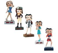Figurines - BETTY BOOP - Collection Betty Boop Show - Lot de 10 - Résine - Hauteur 15 CM