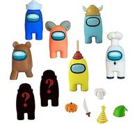 Among Us Deluxe S2 Pack Of 8 In Case Figure Assorted Multicolore Enfants