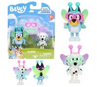 Figurines - BLUEY - Bluey et Chloe aliens - Coloré - 3 ans et plus - Mixte