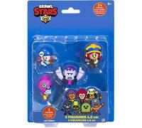 Brawl Stars - 5 Figurines 4. 5 Cm - Team C - Lansay