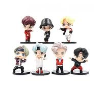 Figurines BTS TinyTAN (Lot de 7) - Figurines Chibi K-pop Collection|Figurines de capsules / Modèles / Décorations