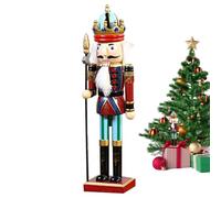 Figurines casse-noisette en bois, décoration de Noël, soldats casse-noisette, décoration festive pour cheminée, table à manger, fenêtre, salon, fête