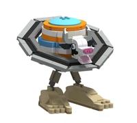 Figurines cérébrales Rouges Italiennes 3D Amusantes, bâtiment de Jouet pour Enfants et Adultes, Choses bizarres Amusantes à collecter, créatif Tung Tung Sahur Jouet de Construction